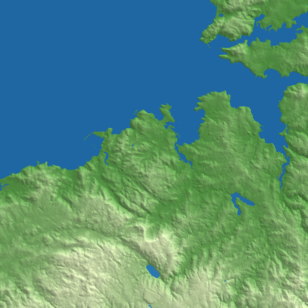 A Coruña terrain preview