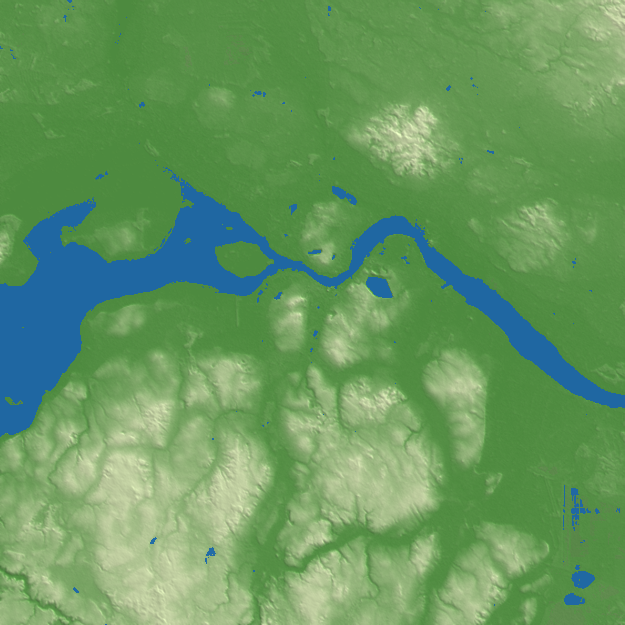 Aalborg terrain preview