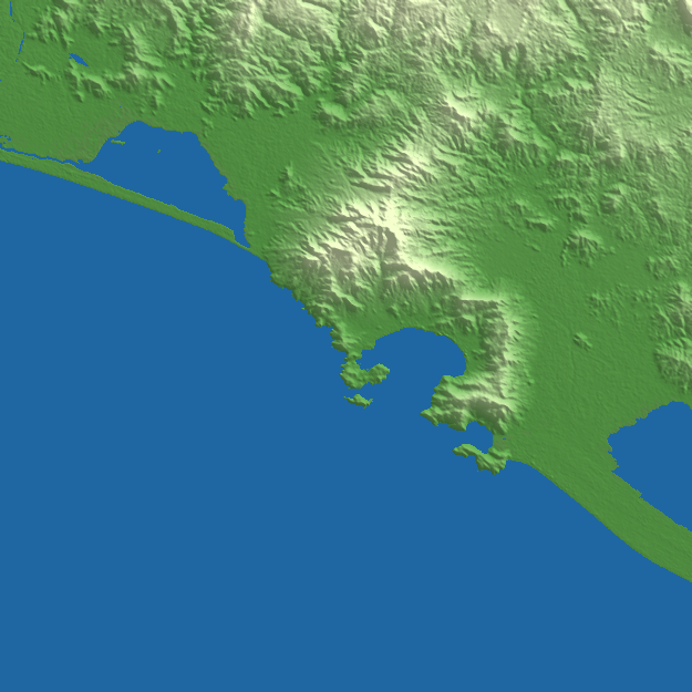 Acapulco de Juárez terrain preview