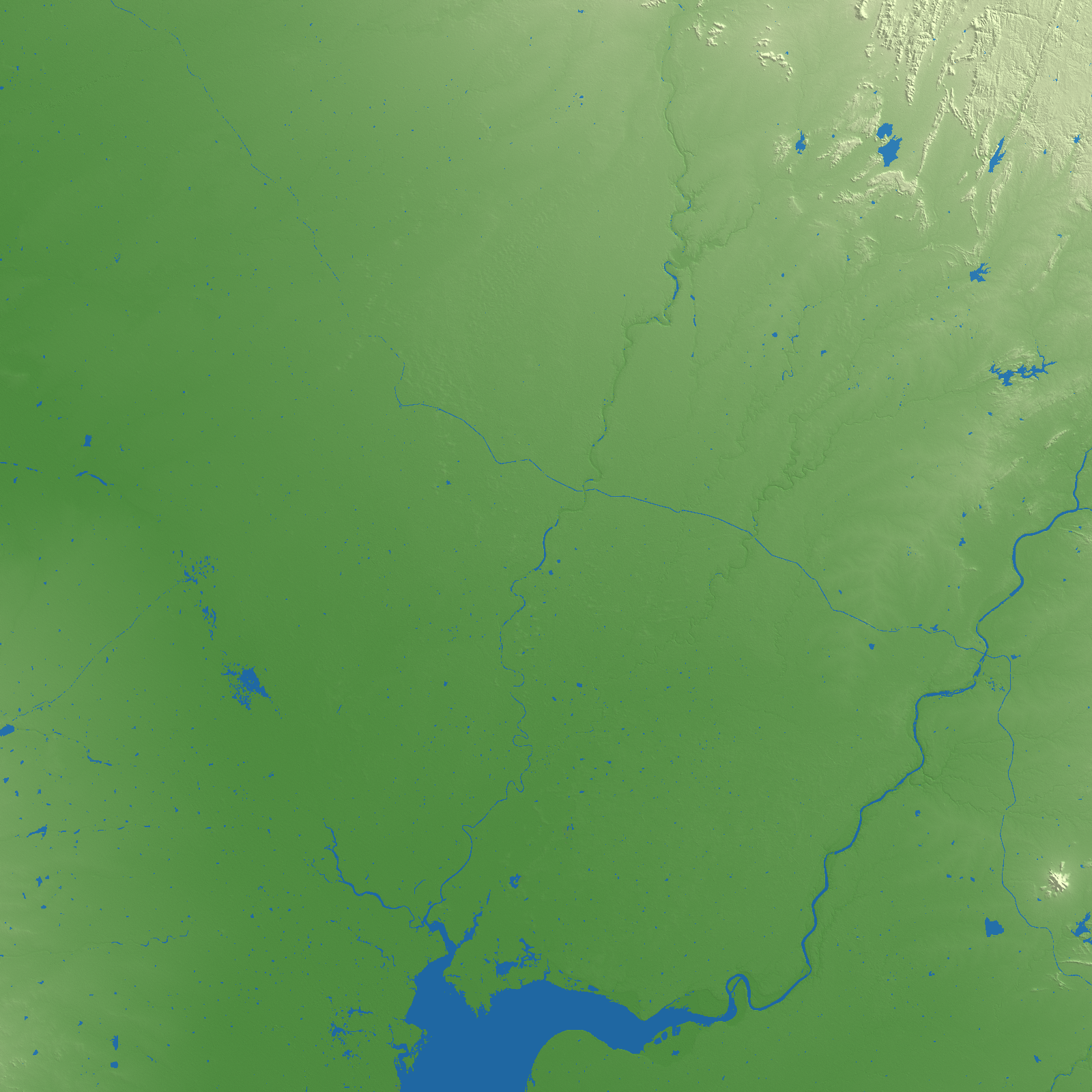 Ahmedabad terrain preview