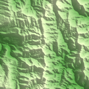 Aizawl terrain preview