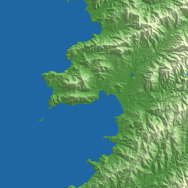 Ajaccio terrain preview