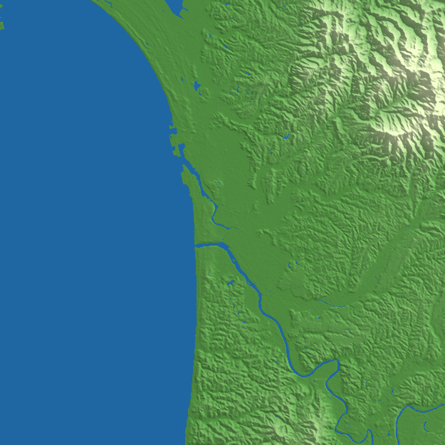 Akita terrain preview
