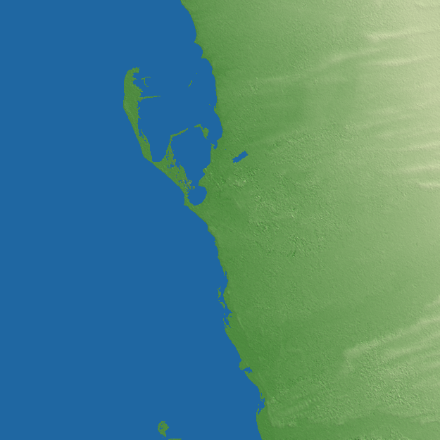 Al Hudaydah terrain preview