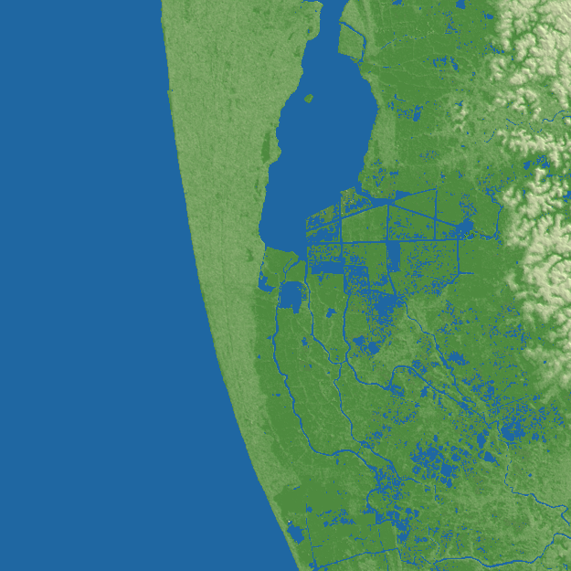 Alappuzha terrain preview
