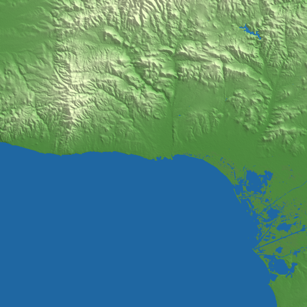 Alexandroupoli terrain preview