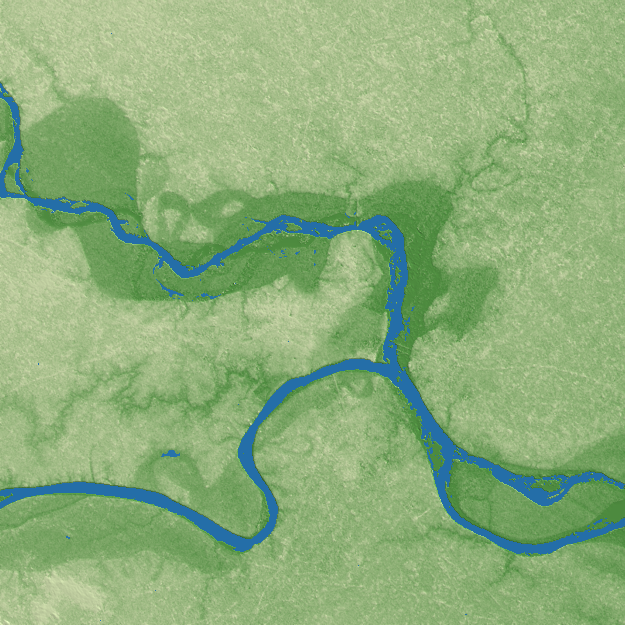 Allahabad terrain preview