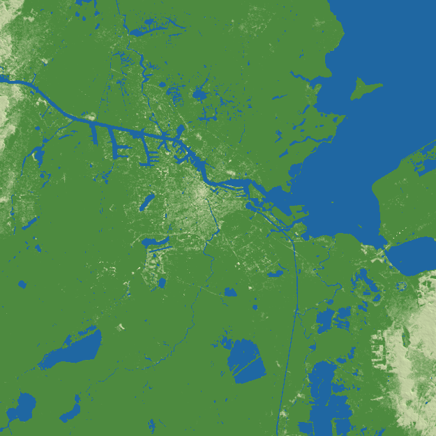 Amsterdam terrain preview