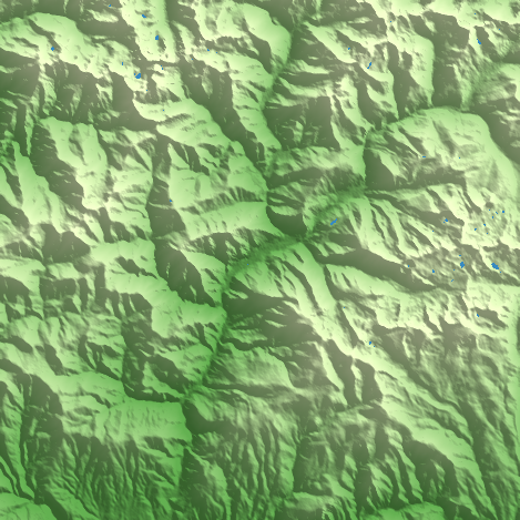 Andorra la Vella terrain preview