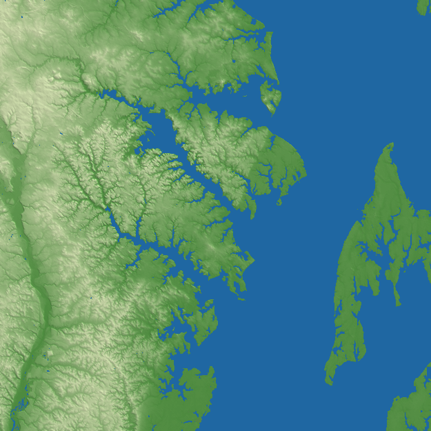 Annapolis terrain preview
