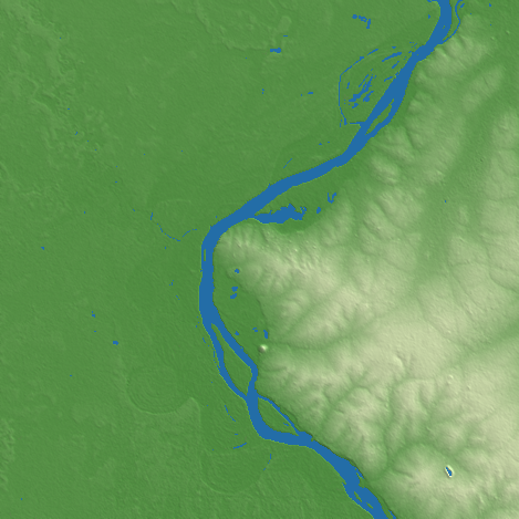 Asunción terrain preview