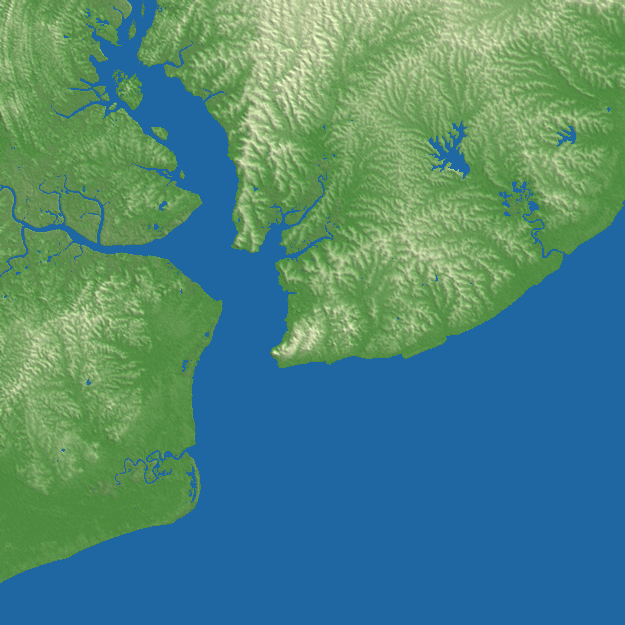 Balikpapan terrain preview