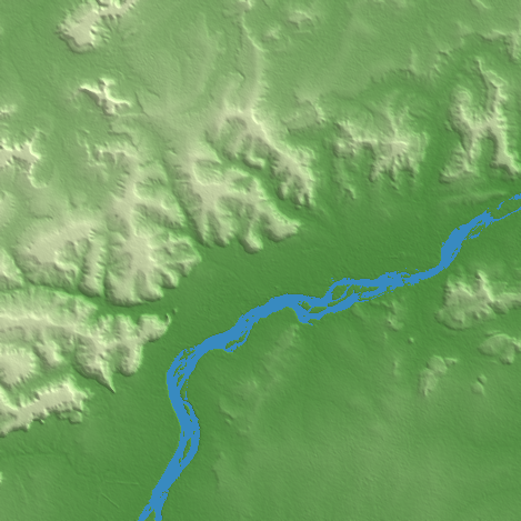 Bamako terrain preview