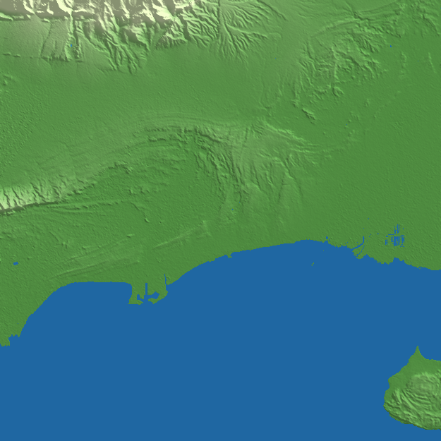 Bandar Abbas terrain preview