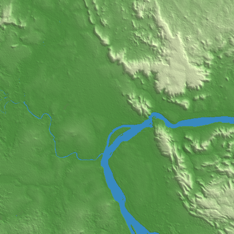 Bangui terrain preview