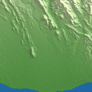 Baní terrain preview