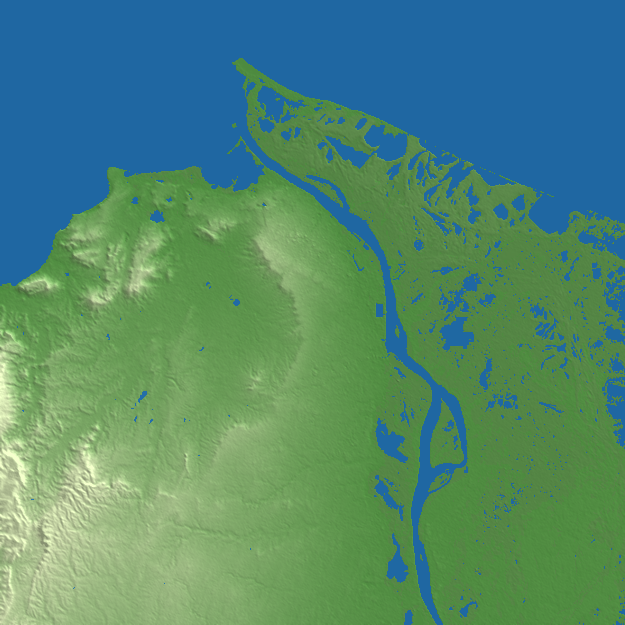 Barranquilla terrain preview