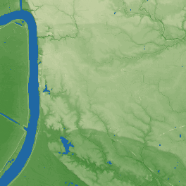 Baton Rouge terrain preview