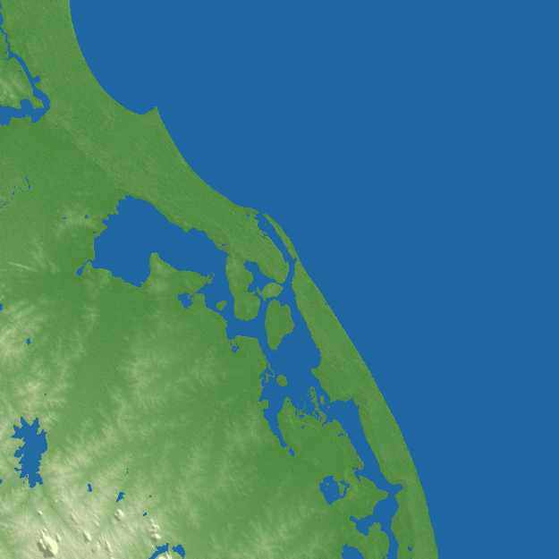 Batticaloa terrain preview
