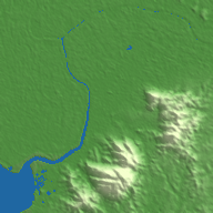 Batu Pahat terrain preview