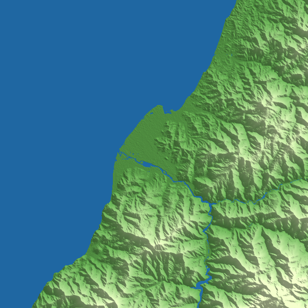 Batumi terrain preview