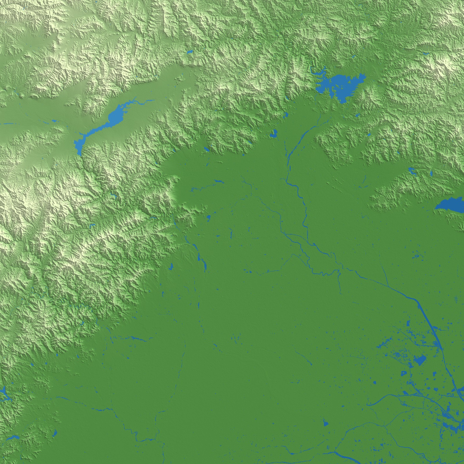 Beijing terrain preview