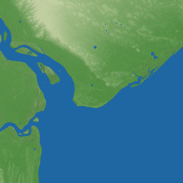 Beira terrain preview