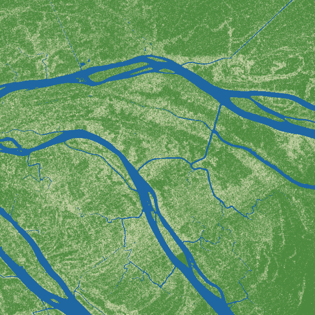 Bến Tre terrain preview