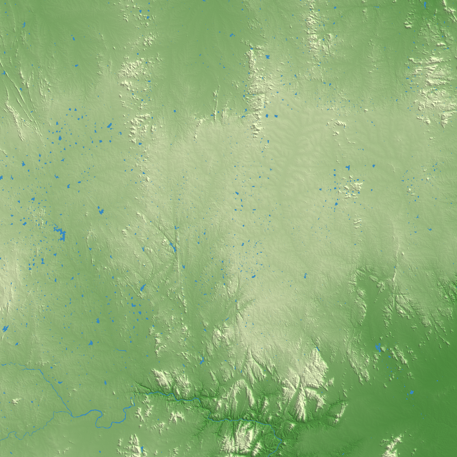 Bengaluru terrain preview