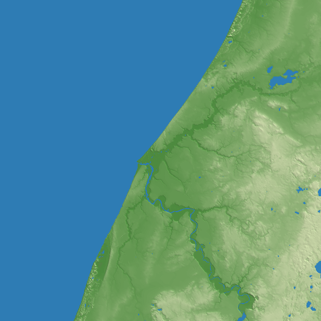 Benton Harbor terrain preview