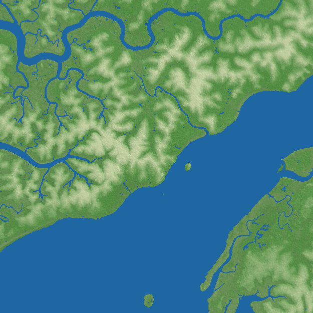Bissau terrain preview