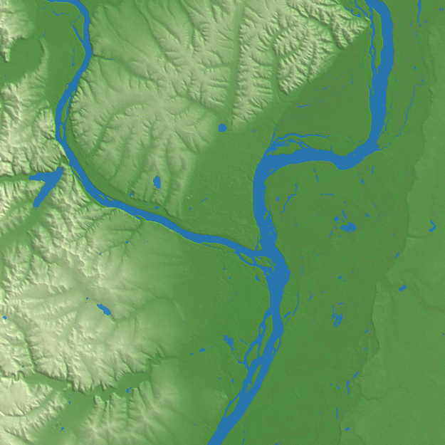 Blagoveshchensk terrain preview