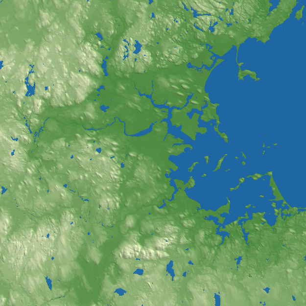 Boston terrain preview