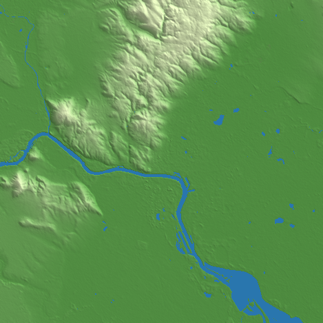 Bratislava terrain preview