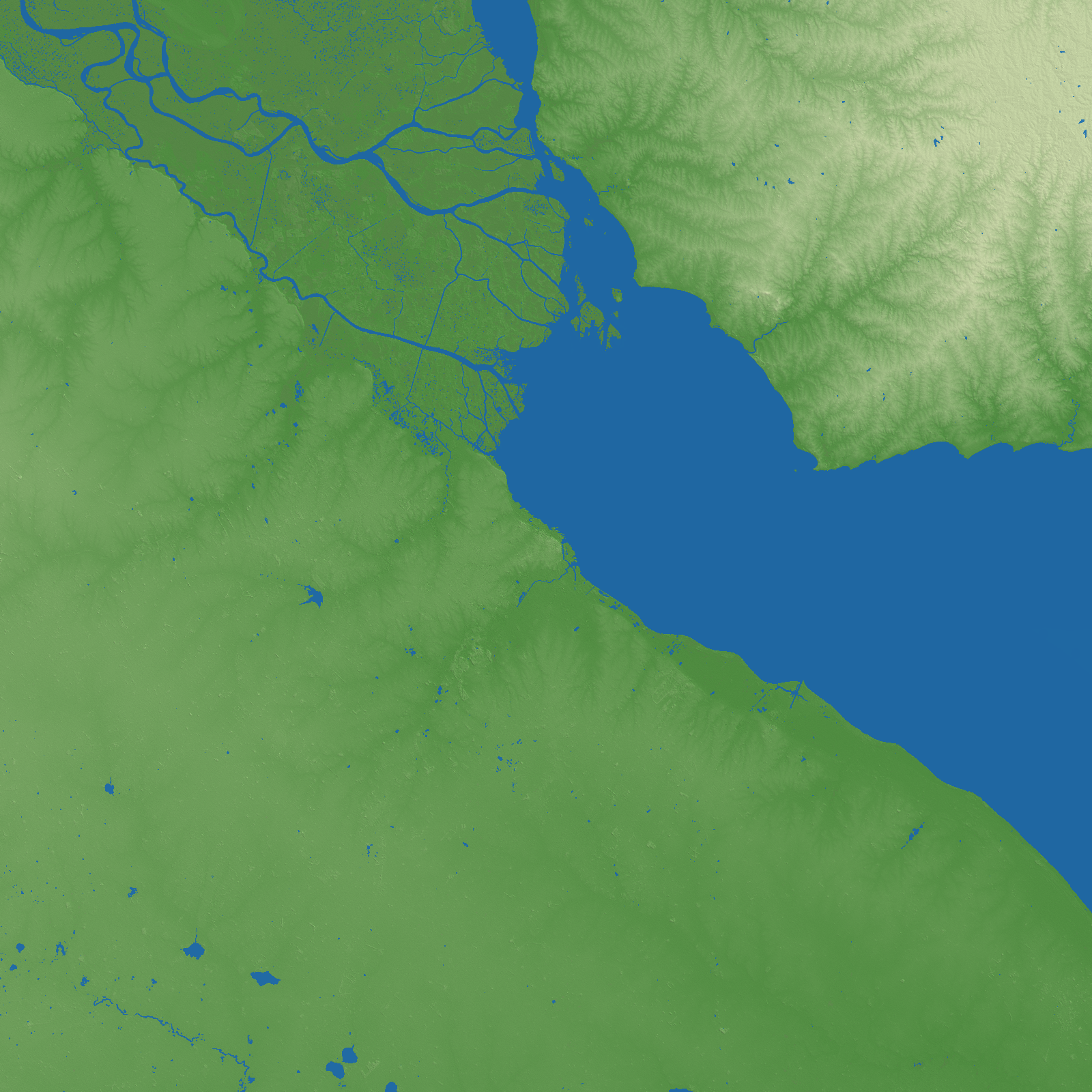 Buenos Aires terrain preview