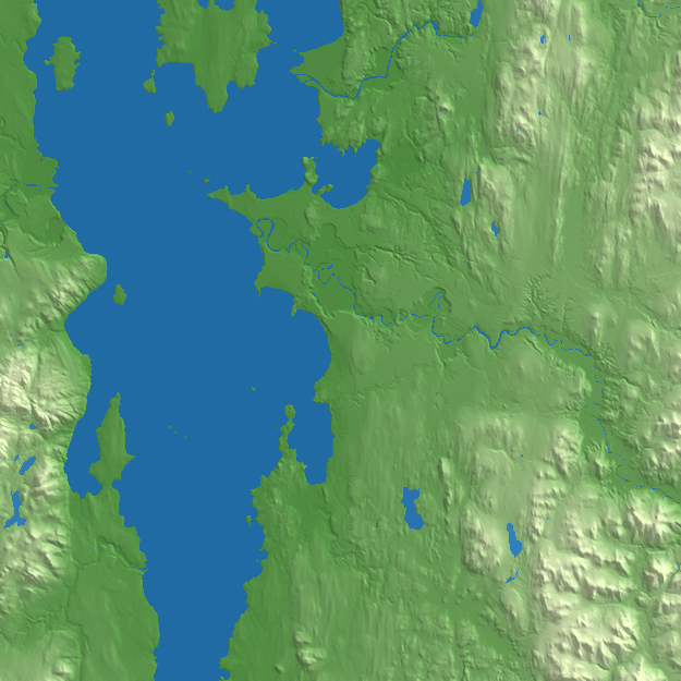 Burlington terrain preview