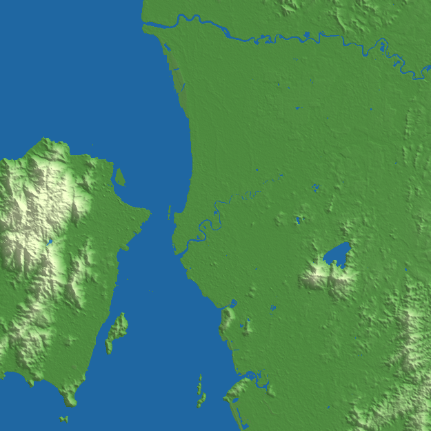 Butterworth terrain preview