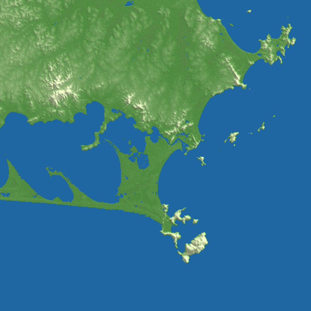 Cabo Frio terrain preview
