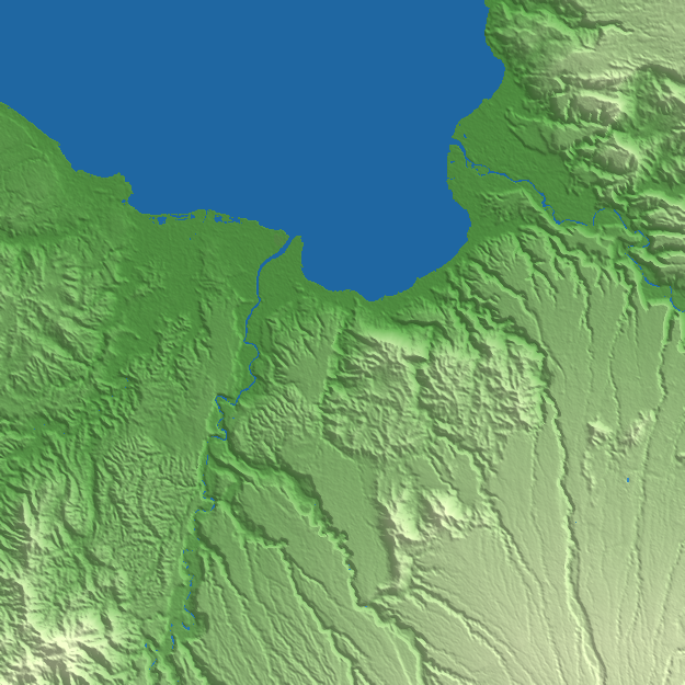 Cagayan de Oro terrain preview
