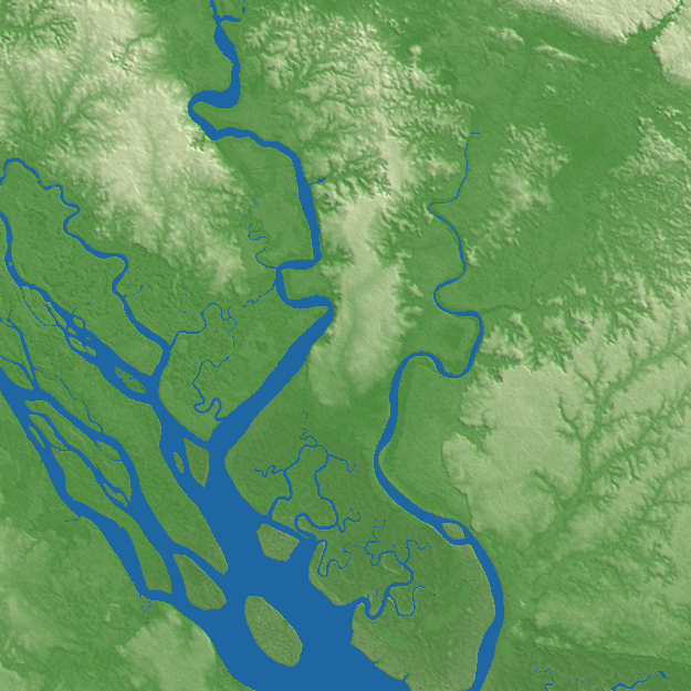 Calabar terrain preview