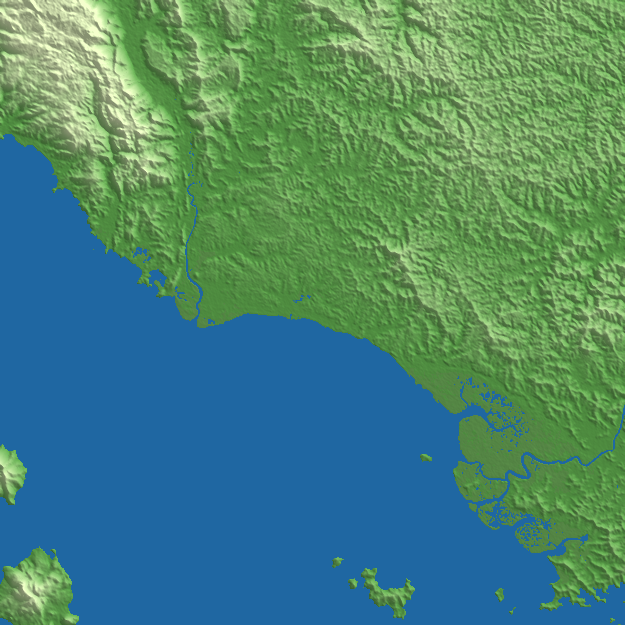 Calbayog terrain preview