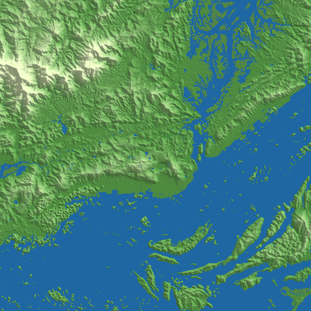 Cẩm Phả terrain preview