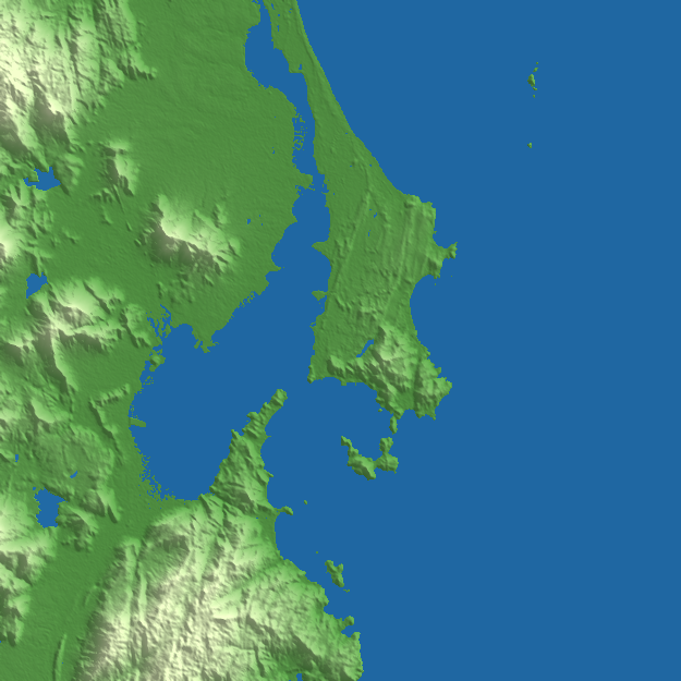 Cam Ranh terrain preview