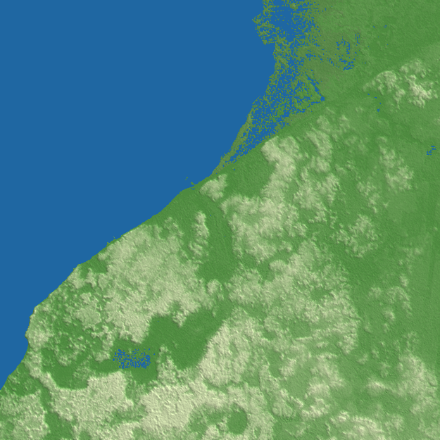 Campeche terrain preview