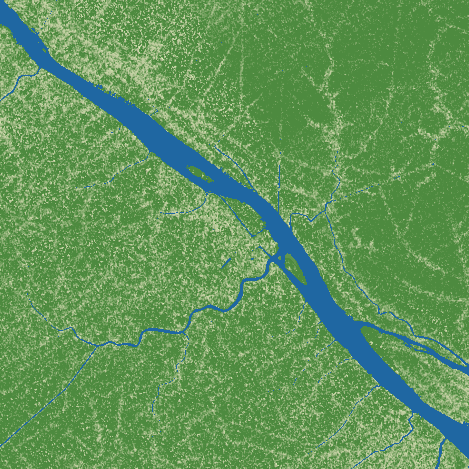 Cần Thơ terrain preview