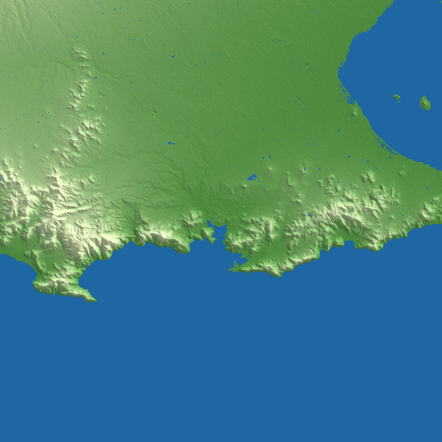 Cartagena terrain preview