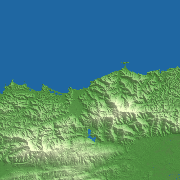 Carúpano terrain preview
