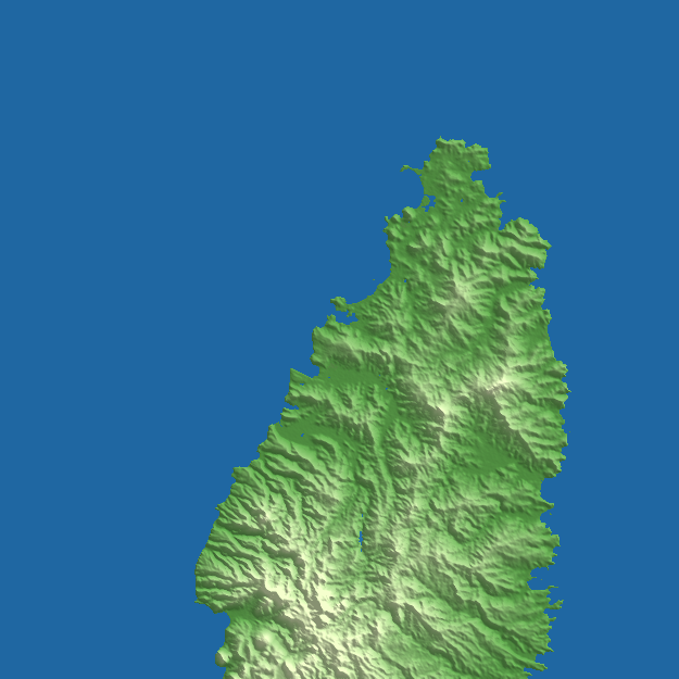Castries terrain preview