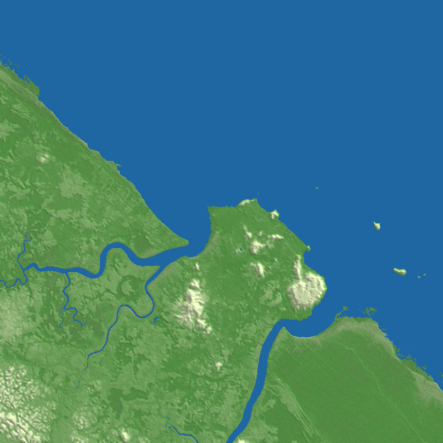 Cayenne terrain preview
