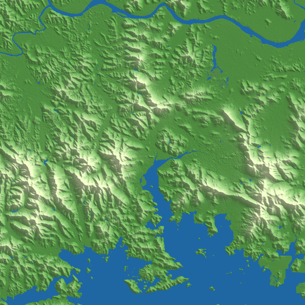 Changwon terrain preview